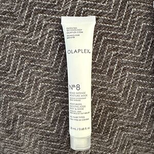 🍄6/$26 Olaplex  no. 8 bond intense, moisture, mask travel purse size NWT